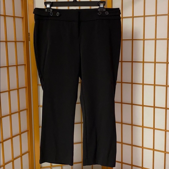 Maurices Pants - Maurices Dressy Capri Sz‎ 7/8 Black